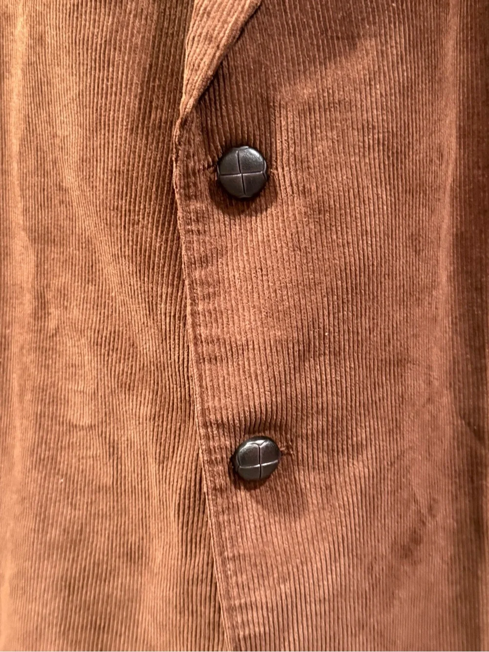 Circle S Corduroy Sport Coat Brown Blazer Mens 54L  Dallas Texas Jacket Rodeo